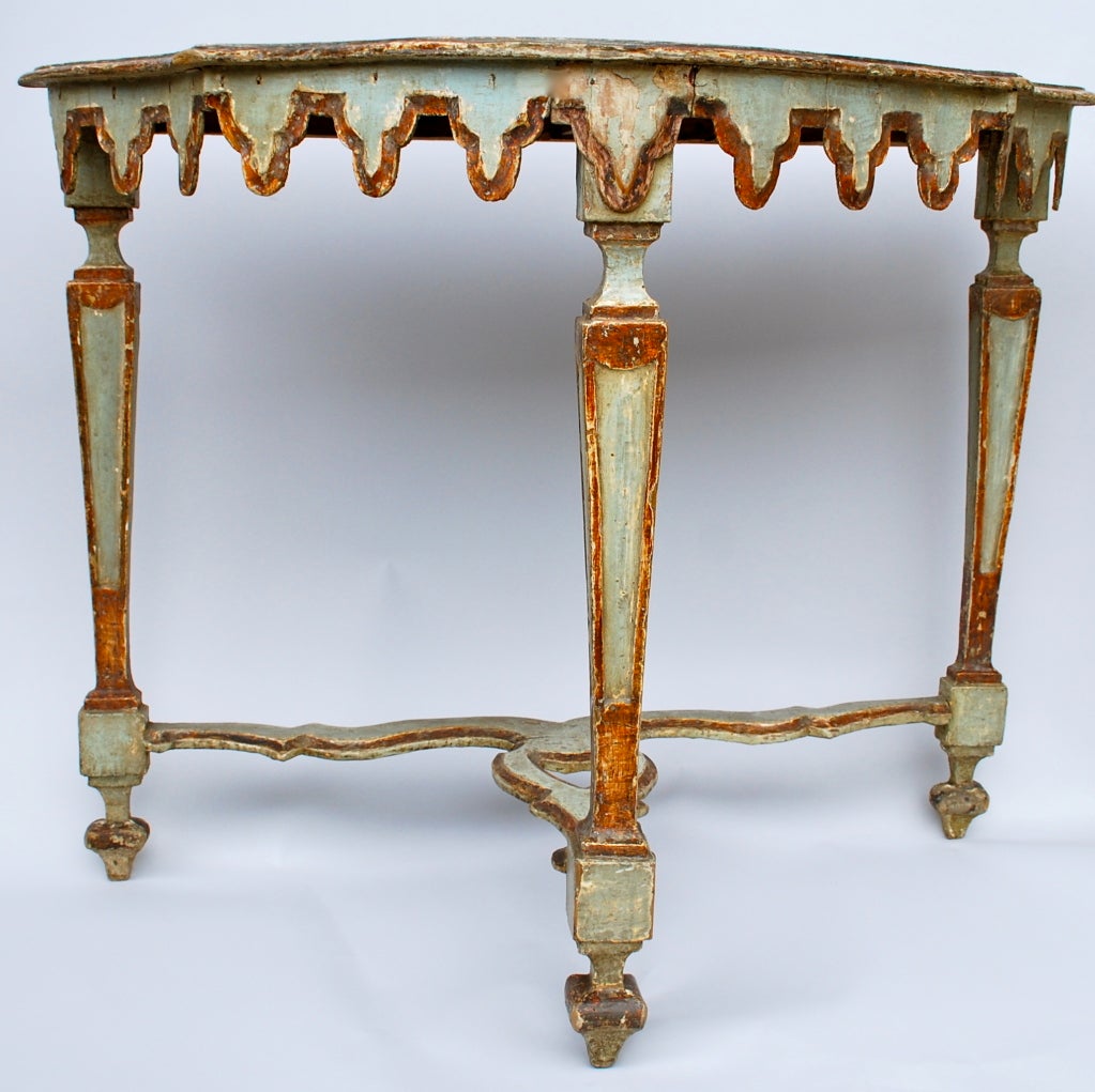 Excellent 18th Century Venetian Italian Console Table at 1stdibs