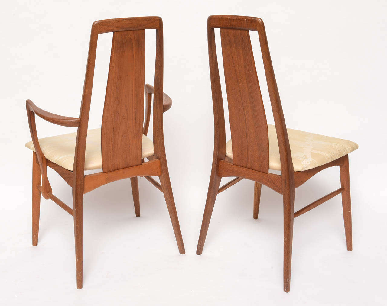 Koefoeds Danish Teak MCM Dining Table with Eight Chairs at 1stdibs