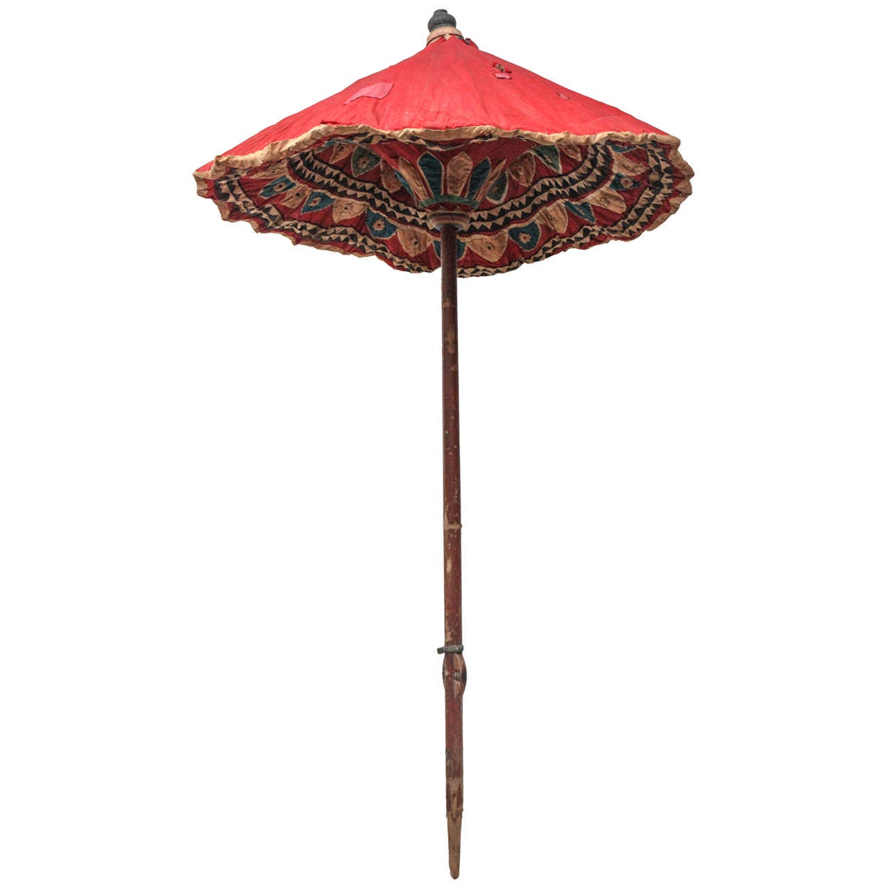 Moroccan stitched umbrella, 1960s