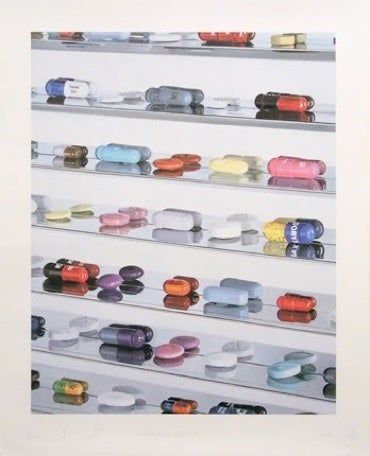 Pharmaceuticals, 2005, by Damien Hirst