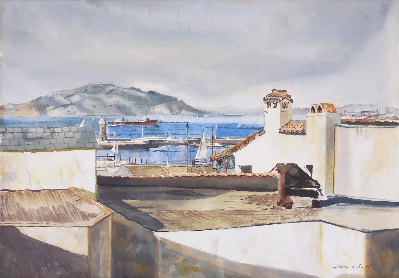 Angel Island, San Francisco Bay, ca. 1955, by Henry Walter Smith