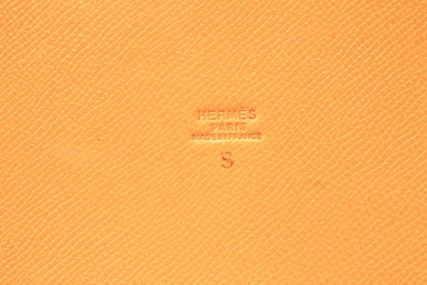 Hermes Vintage Yellow Epsom Leather Sling Bag Yellow Epsom Leather ...