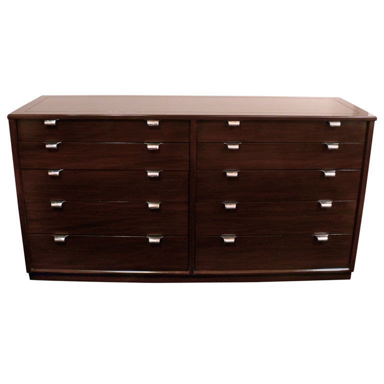 Edward Wormley 10 Drawer Chest of Drawers/Dresser at 1stdibs