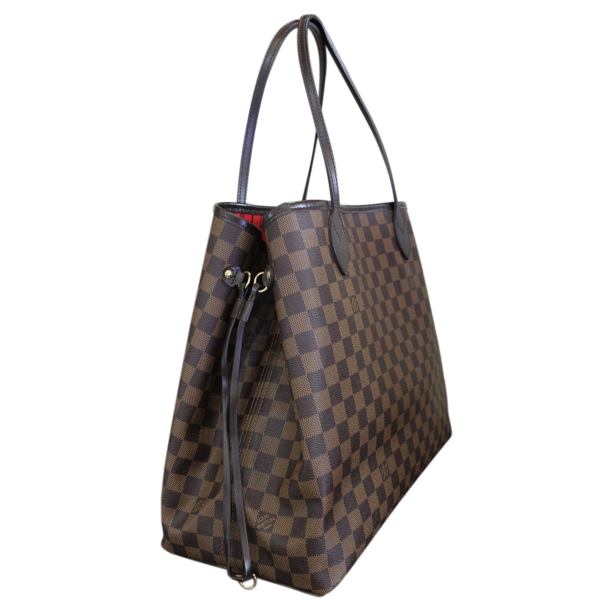 Louis Vuitton Neverfull GM Damier Ebene Tote Handbag in Box image 3